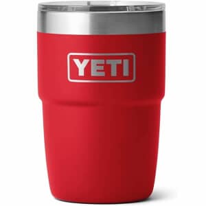 Yeti Rambler 8 Oz Stackable Cup Rescue Red