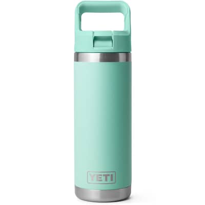Yeti Rambler 18 Oz Colour Straw Bottle Seafoam