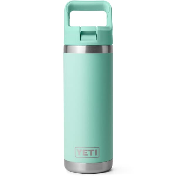 Yeti Rambler 18 Oz Colour Straw Bottle Seafoam