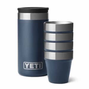 Yeti Rambler Shot Glasses Set of 4 Navy