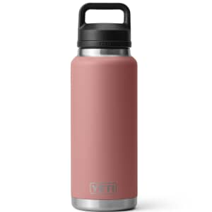 Yeti Rambler 36 Oz Chug Bottle Sandstone Pink