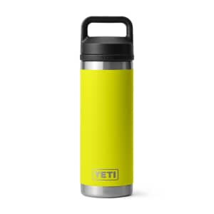 Yeti Rambler 18 Oz Bottle Chug Cap Firefly Yellow
