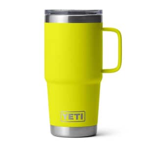 Yeti Rambler 20 Oz Travel Mug Firefly Yellow