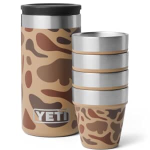 Yeti Rambler Shot Glasses Wetlands Camo