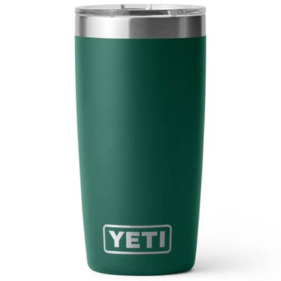 Yeti Rambler 10 Oz Tumbler Black Forest Green
