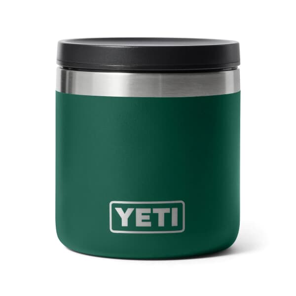 Yeti Rambler 8 Oz Food Jar Black Forest Green