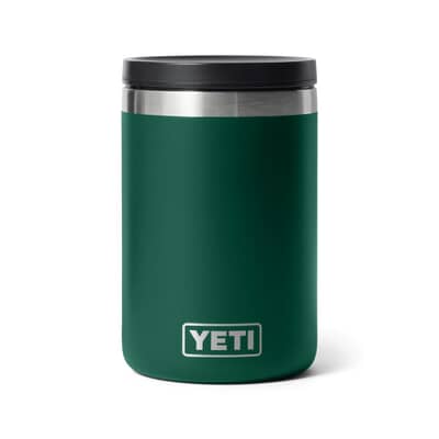 Yeti Rambler 16 Oz Food Jar Black Forest Green