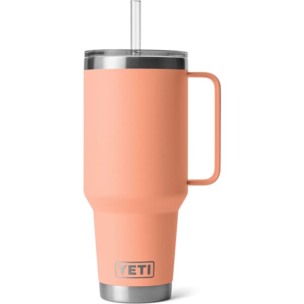 Yeti Rambler 42 Oz Straw Mug Lowcountry Peach