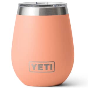 Yeti Rambler 10 Oz Wine Tumbler Low Country Peach