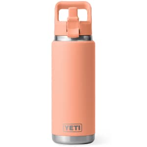 Yeti Rambler 26 Oz Straw Bottle Lowcountry Peach