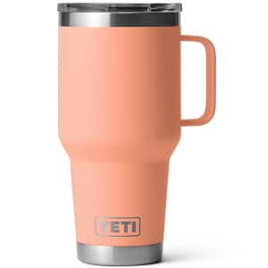 Yeti Rambler 20 Oz Travel Mug Lowcountry Peach