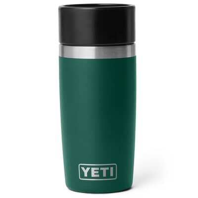 Yeti Rambler 12 Oz Travel Bottle with Commuter Cap Black Forest Green