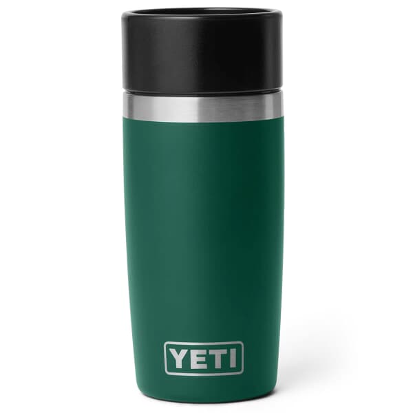 Yeti Rambler 12 Oz Travel Bottle with Commuter Cap Black Forest Green