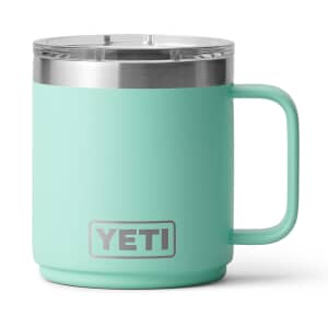 Yeti Rambler 10 Oz Mug Seafoam With Ceramic Lining