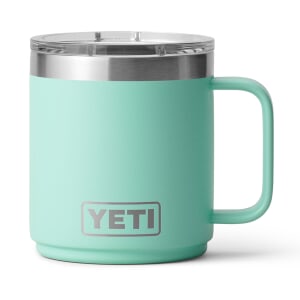 Yeti Rambler 10 Oz Mug Seafoam With Ceramic Lining