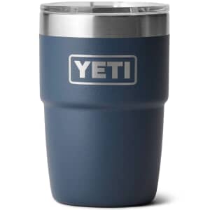 Yeti Rambler 8 Oz Stackable Cup Navy with Ceramic Lining