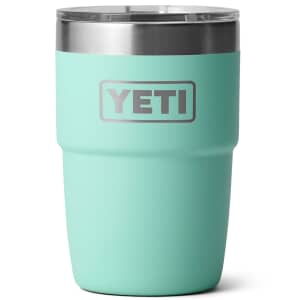 Yeti Rambler 8 Oz Stackable Cup Ceramic Lined Seafoam