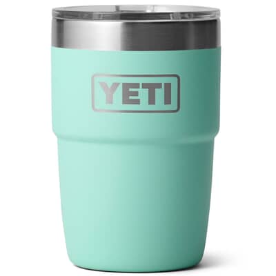 Yeti Rambler 8 Oz Stackable Cup Ceramic Lined Seafoam
