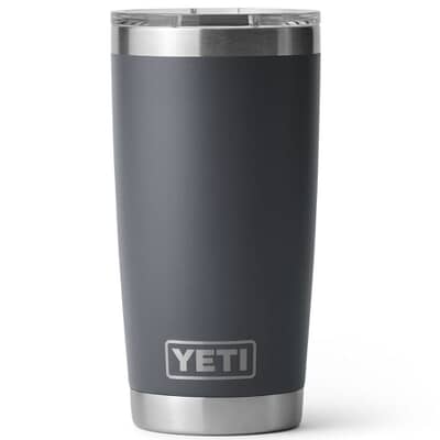 Yeti Rambler 20 Oz Tumbler Charcoal
