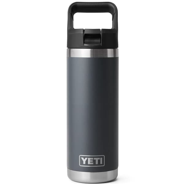 Yeti Rambler 18 Oz Straw Bottle Charcoal