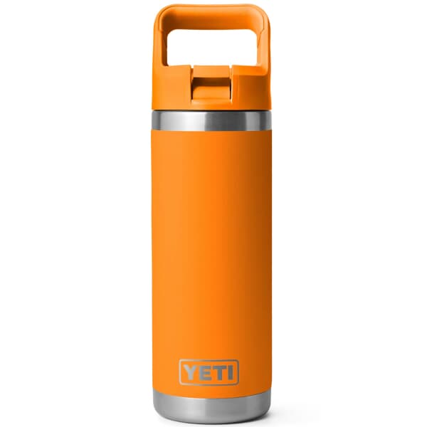 Yeti Rambler 18 Oz Straw Bottle King Crab Orange