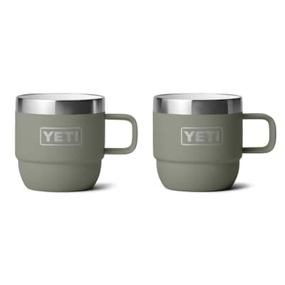 Yeti Rambler 6 Oz Espresso Mug 2 Pack Pampa Green