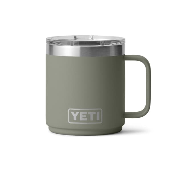 Yeti Rambler 10 Oz Mug with Ceramic Lining Pampa Green