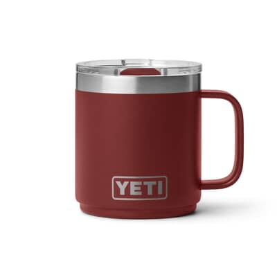 Yeti Rambler 10 Oz Mug with Ceramic Lining Stag Red