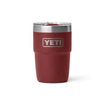 Yeti Rambler 8 Oz Cup With Ceramic Lining Stag Red