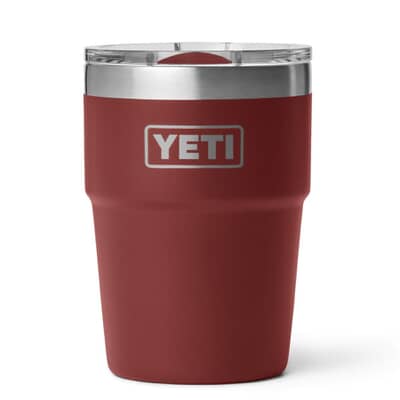 Yeti Rambler 16 Oz Stackable Cup Stag Red