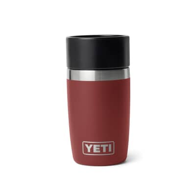Yeti Rambler 8 Oz Travel Bottle with Commuter Cap Stag Red