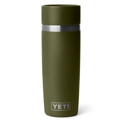 Yeti Rambler 16 Oz Travel Bottle with Commuter Cap Olive And King Crab Orange