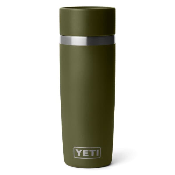 Yeti Rambler 16 Oz Travel Bottle with Commuter Cap Olive And King Crab Orange