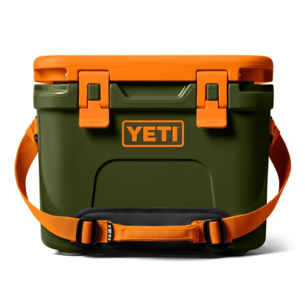 Yeti Roadie 15 Cool Box Olive And King Crab Orange