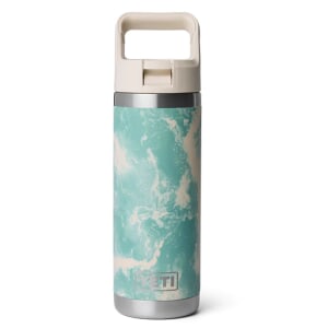 Yeti Rambler 18 Oz Coloured Straw Bottle Sea View
