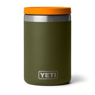 Yeti Rambler 16 Oz Food Jar Olive And King Crab Orange