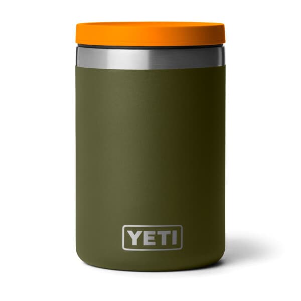 Yeti Rambler 16 Oz Food Jar Olive And King Crab Orange