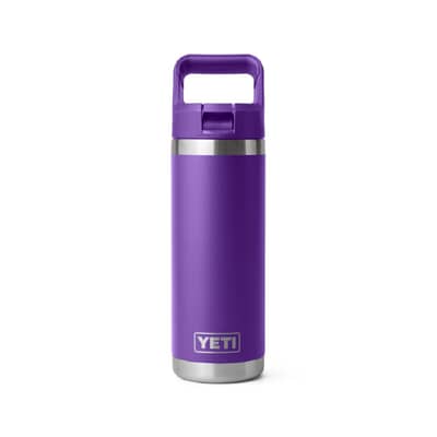 Yeti Rambler 18 Oz Colour Straw Bottle Pace Purple