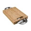 Napoleon PRO Cutting Board including 2 Stainless Steel Bowls