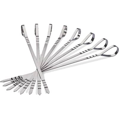 Napoleon Stainless Steel Shashlik Skewers - 8 Piece Set