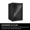 CASO Outdoor Drinks Fridge / Cooler Black RH Hinged 6
