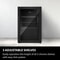 CASO Outdoor Drinks Fridge / Cooler Black RH Hinged 7