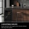 CASO Outdoor Drinks Fridge / Cooler Black LH Hinged 5