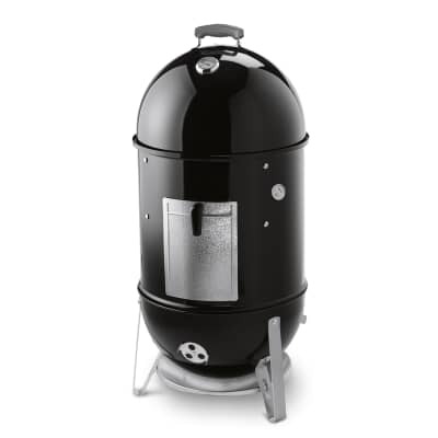 Weber Smokey Mountain Cooker 47cm Black BBQ and Cover