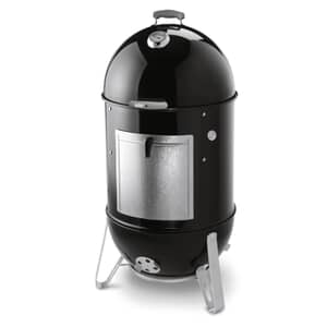 Weber Smokey Mountain Cooker 57cm Black BBQ and Cover