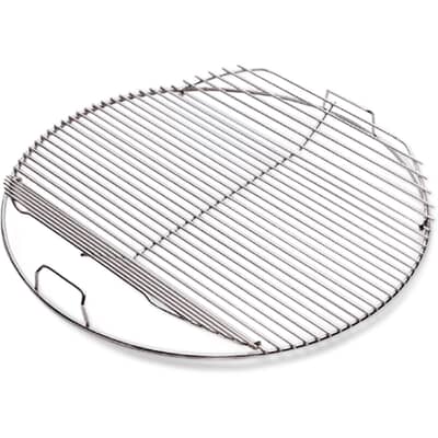Weber Cooking Grate - 57cm Charcoal BBQ Stainless Steel Hinged