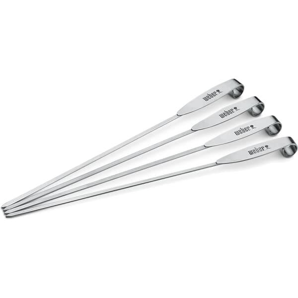 Weber ETCS Skewer Set 4 Piece Stainless Steel