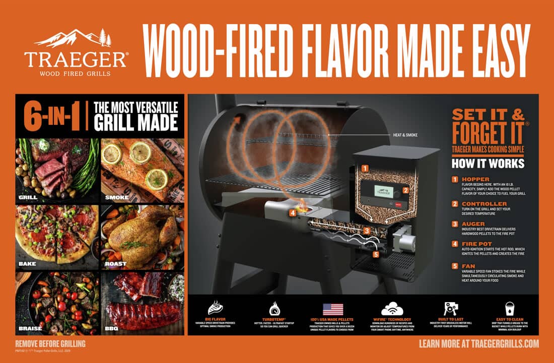 Traeger Grills Pro D2 780 with WiFire Controller Wood Pellet Grill
