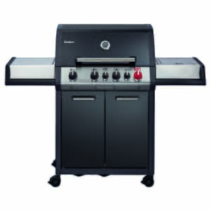 Enders Monroe Black Pro 4 IK Turbo Gas BBQ - NEW FOR 2025