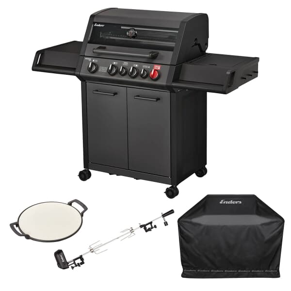 Enders Monroe Pro 4 SIK Turbo Shadow Barbecue With Accessories